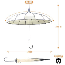 Load image into Gallery viewer, VIVI SKY Pagoda Umbrella – Vintage Charm Meets Functionality
