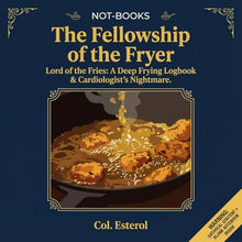 Load image into Gallery viewer, Not-Books: The Fellowship of the Fryer By Col. Esterol - Lord of the Fries

