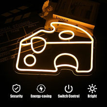 Load image into Gallery viewer, Golden Yellow LED Cheese Wedge Neon Wall Sign – USB-Powered Kitchen &amp; Business Decor
