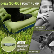 Load image into Gallery viewer, Self-Inflating Camping Pad – Extra-Thick Sleeping Mat with Pillow
