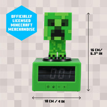 Load image into Gallery viewer, Minecraft Creeper Alarm Clock - Gifteee Unique &amp; Unusual gifts, Cool gift ideas
