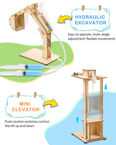 Poraxy STEM Kit (5-in-1 Projects)