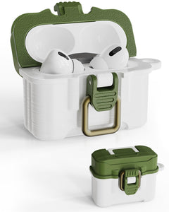 Tackle-Box Style Case for AirPods Pro 1 & 2 – Magnetic Base
