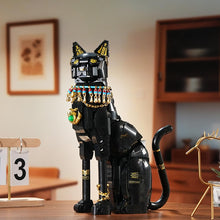 Load image into Gallery viewer, Egyptian Cat Building Blocks – 1274-Piece Display Model
