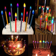 Load image into Gallery viewer, Colorflame Happy Birthday Candles - Gifteee Unique &amp; Unusual gifts, Cool gift ideas
