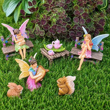 Load image into Gallery viewer, Mood Lab Outdoor Miniature Fairy Garden Accessories Kit

