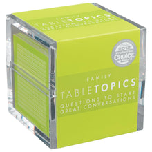 Load image into Gallery viewer, TableTopics Family Edition Conversation Starter
