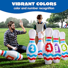 Load image into Gallery viewer, Giant Inflatable Bowling Set – Jumbo Party Game for Kids &amp; Adults
