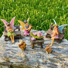 Load image into Gallery viewer, Mood Lab Outdoor Miniature Fairy Garden Accessories Kit
