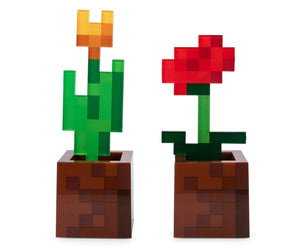 Minecraft Tulip & Poppy Mood Lights - Gifteee Unique & Unusual gifts, Cool gift ideas