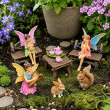 Load image into Gallery viewer, Mood Lab Outdoor Miniature Fairy Garden Accessories Kit
