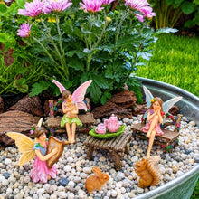 Load image into Gallery viewer, Mood Lab Outdoor Miniature Fairy Garden Accessories Kit
