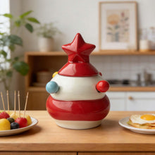 Load image into Gallery viewer, Ceramic Chick Toothpick Dispenser &amp; Appetizer Fork Set
