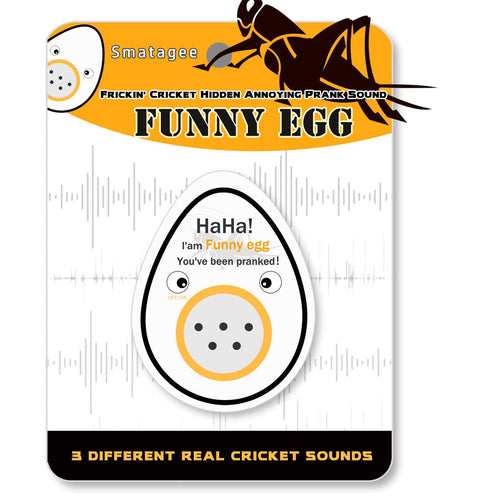 Annoying Chirping Prank Sound Egg - Gifteee Unique & Unusual gifts, Cool gift ideas