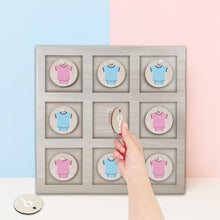 Load image into Gallery viewer, Gender Reveal Tic Tac Toe – Team Pink vs Team Blue Voting Game
