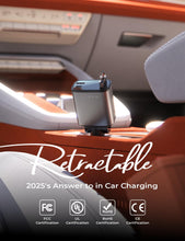 Load image into Gallery viewer, LISEN 84W 4-in-1 Retractable Car Charger &amp; Organizer
