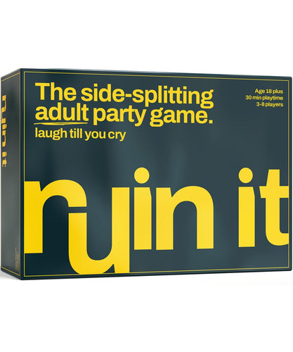 Ruin It Adult Party Game - Gifteee Unique & Unusual gifts, Cool gift ideas