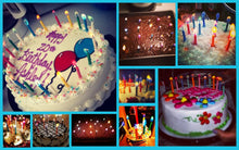 Load image into Gallery viewer, Colorflame Happy Birthday Candles - Gifteee Unique &amp; Unusual gifts, Cool gift ideas
