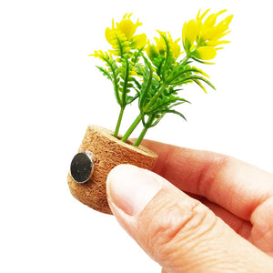 Mini Artificial Plant Fridge Magnets - Gifteee Unique & Unusual gifts, Cool gift ideas