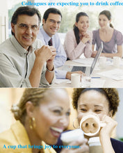 Load image into Gallery viewer, Funny Nose Mug – Novelty Ceramic Coffee Cup Gag Gift
