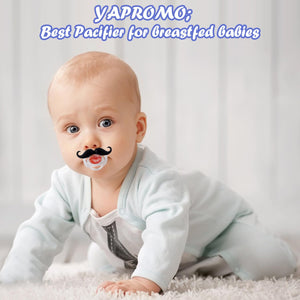 Funny Mustache Pacifiers for Babies - Gifteee Unique & Unusual gifts, Cool gift ideas