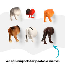 Load image into Gallery viewer, Farm Animal Butt Magnet Set (6 Pack)
