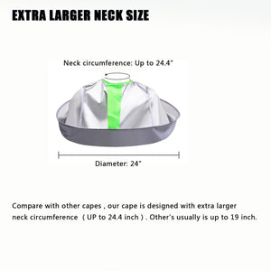 Umbrella Hair Cutting Cape – Keep Hair Off Clothes