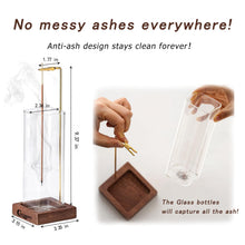 Load image into Gallery viewer, Anti-Ash Desktop Incense Holder with Alligator Secure Clip

