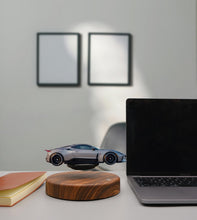 Load image into Gallery viewer, Magnetic Levitating Heart Bulb Lamp with Tray
