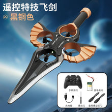Load image into Gallery viewer, Flying Sword RC Stunt Glider – LEDs, Dual Control, 3-Speed
