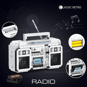 Adult Building Set - Radio - Gifteee Unique & Unusual gifts, Cool gift ideas