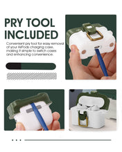 Load image into Gallery viewer, Tackle-Box Style Case for AirPods Pro 1 &amp; 2 – Magnetic Base
