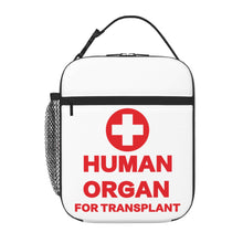 Load image into Gallery viewer, Organ Transplant Lunch Box – Funny Insulated Cooler Bag
