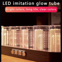 Load image into Gallery viewer, RGB Imitation Nixie Tube LED Clock
