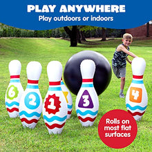 Load image into Gallery viewer, Giant Inflatable Bowling Set – Jumbo Party Game for Kids &amp; Adults

