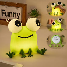 Load image into Gallery viewer, Squishy Frog Lamp – Funny Big-Eyed Night Light &amp; Gag Gift
