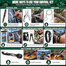 Load image into Gallery viewer, Survival Gear Advent Calendar – 24 Camping Tools for Men &amp; Teens
