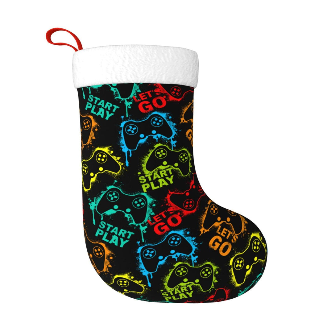 Gamer-Themed Christmas Stocking