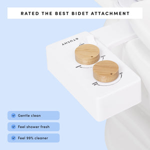 Warm Water Bidet Attachment – Self-Cleaning, Adjustable Pressure