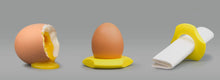Load image into Gallery viewer, 3-in-1 Egg Topper and Egg Cup (Purple)

