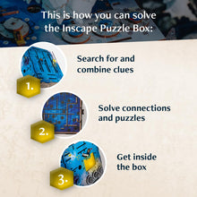 Load image into Gallery viewer, INSCAPE Atlantis Treasure Escape Room Puzzle Box | 3D Wooden Brain Teaser
