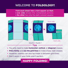Load image into Gallery viewer, Foldology Origami Puzzle Game Bundle | 100+ Brain Teasing Paper Challenges
