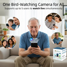 Load image into Gallery viewer, Smart Bird Feeder with HD Camera &amp; Solar Panel | AI Species Recognition
