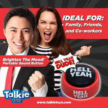 Load image into Gallery viewer, Hell Yeah Talking Button Sound Toy
