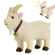 Load image into Gallery viewer, creaming Goat Plush Toy | Funny Squeeze Stress Relief Prank Animal
