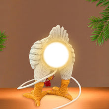 Load image into Gallery viewer, Funny Chicken Egg Table Lamp – USB LED Night Light
