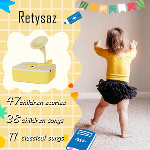 Retysaz Phonograph for Kids