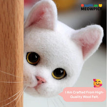 Load image into Gallery viewer, Needle Felting Cat Kit – Realistic DIY Craft for Beginners
