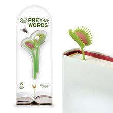 Load image into Gallery viewer, Venus Flytrap Bookmarks – Funny Silicone Page Markers (2-Pack)
