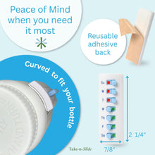 Load image into Gallery viewer, Pill Tracker Slider – Reusable Medication Reminder
